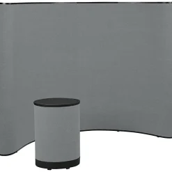 Deluxe Curved Floor Display - 10' - Blank