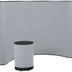 Deluxe Curved Floor Display - 10' - Blank