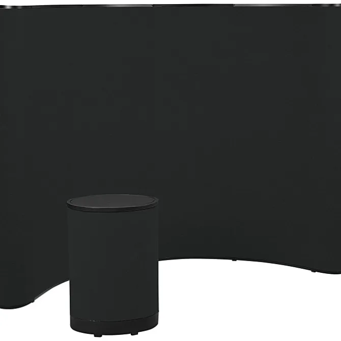 Deluxe Curved Floor Display - 10' - Blank