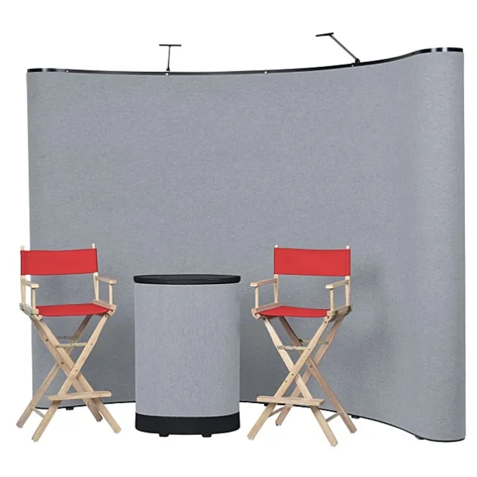 Deluxe Curved Floor Display Kit - Blank