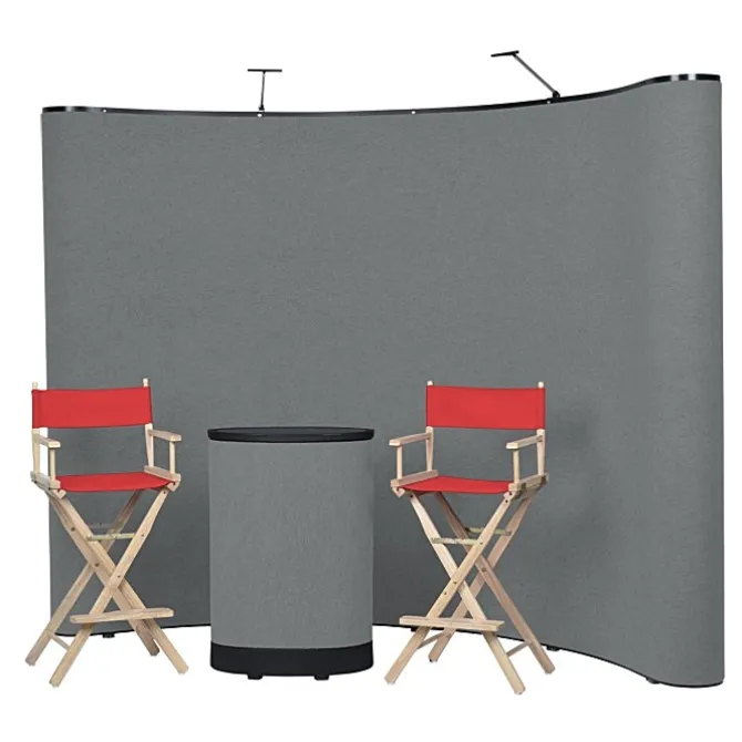 Deluxe Curved Floor Display Kit - Blank
