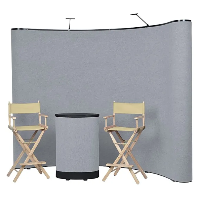 Deluxe Curved Floor Display Kit - Blank