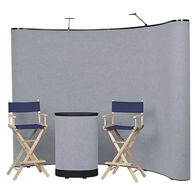 Deluxe Curved Floor Display Kit - Blank