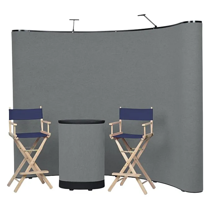 Deluxe Curved Floor Display Kit - Blank