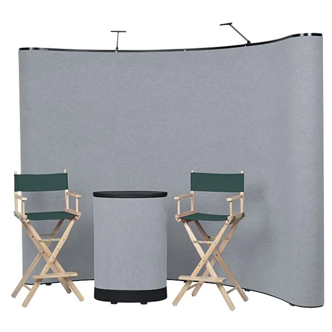 Deluxe Curved Floor Display Kit - Blank