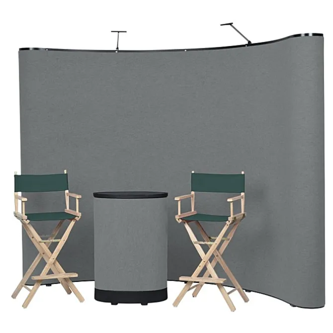 Deluxe Curved Floor Display Kit - Blank