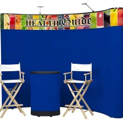 Deluxe Curved Floor Display Kit - Header