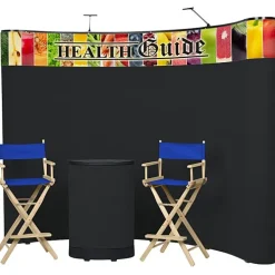 Deluxe Curved Floor Display Kit - Header