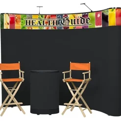 Deluxe Curved Floor Display Kit - Header
