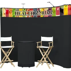 Deluxe Curved Floor Display Kit - Header