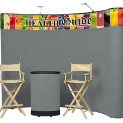 Deluxe Curved Floor Display Kit - Header