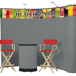 Deluxe Curved Floor Display Kit - Header