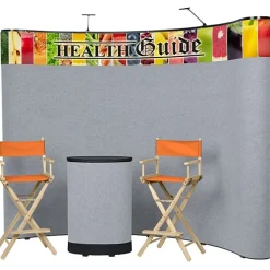 Deluxe Curved Floor Display Kit - Header