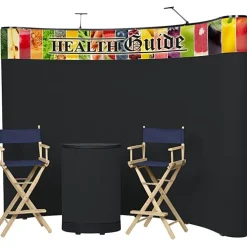 Deluxe Curved Floor Display Kit - Header