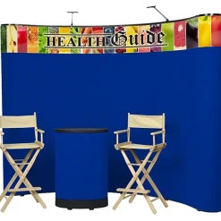Deluxe Curved Floor Display Kit - Header