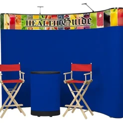 Deluxe Curved Floor Display Kit - Header
