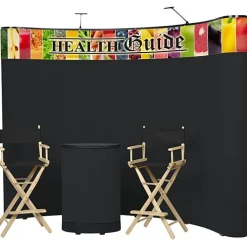 Deluxe Curved Floor Display Kit - Header