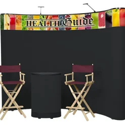 Deluxe Curved Floor Display Kit - Header