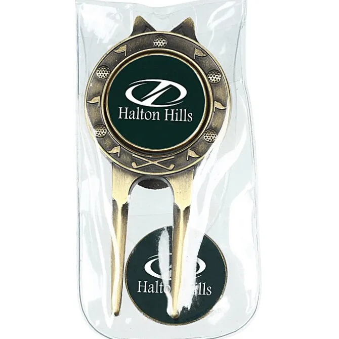 Deluxe Divot Tool and Marker Set