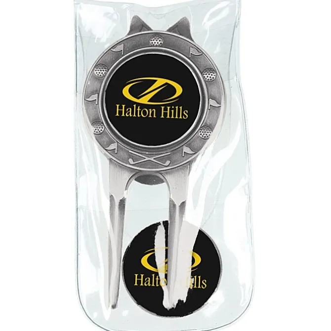 Deluxe Divot Tool and Marker Set