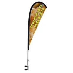 Deluxe 10' Event Tent - Sail Sign Banner - One Sided