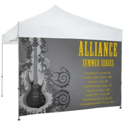 Deluxe 10' Event Tent - Tent Wall - Two Sided - FC