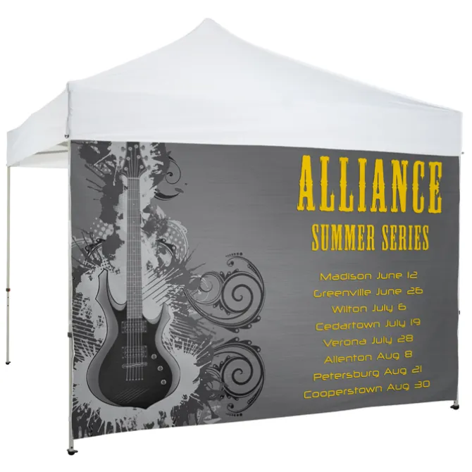 Deluxe 10' Event Tent - Tent Wall - Two Sided - FC