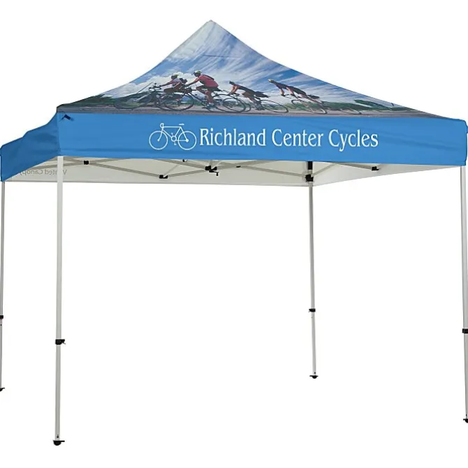 Deluxe 10' Event Tent with Vented Canopy - Full Color