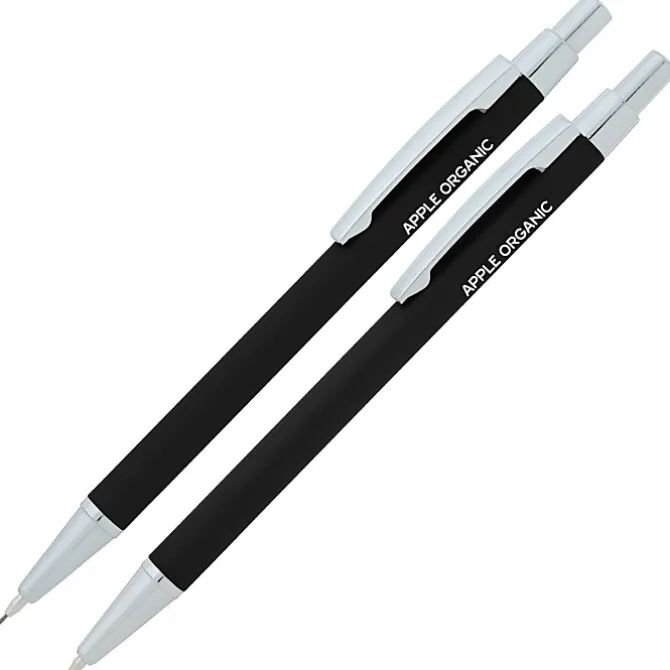 Derby Slim Soft Touch Metal Pen & Mechanical Pencil Set