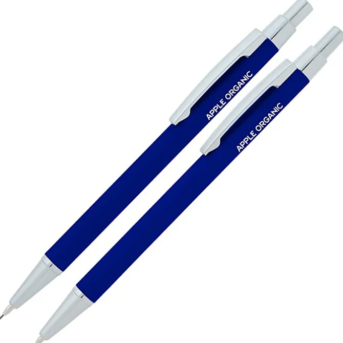 Derby Slim Soft Touch Metal Pen & Mechanical Pencil Set