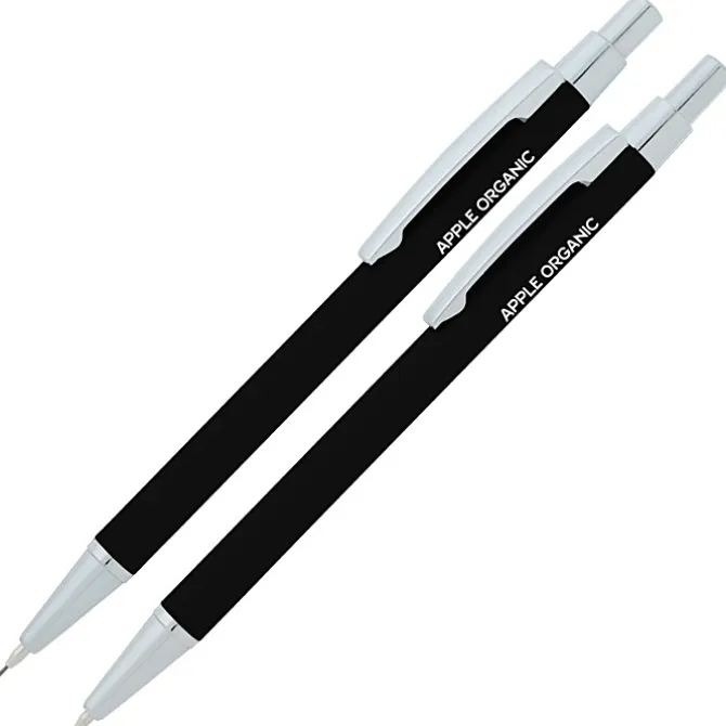 Derby Slim Soft Touch Metal Pen & Mechanical Pencil Set