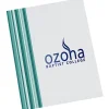 Designer Paper Two-Pocket Presentation Folder - Stripes