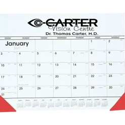 Desk Pad Calendar with Vinyl Corners