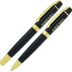 Devon Twist Metal Pen & Rollerball Pen Set