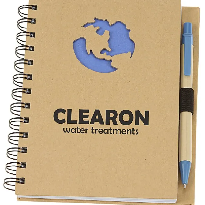Die Cut Notebook - Globe