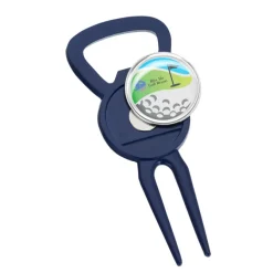 Divot Bottle Opener Tool with Ball Marker