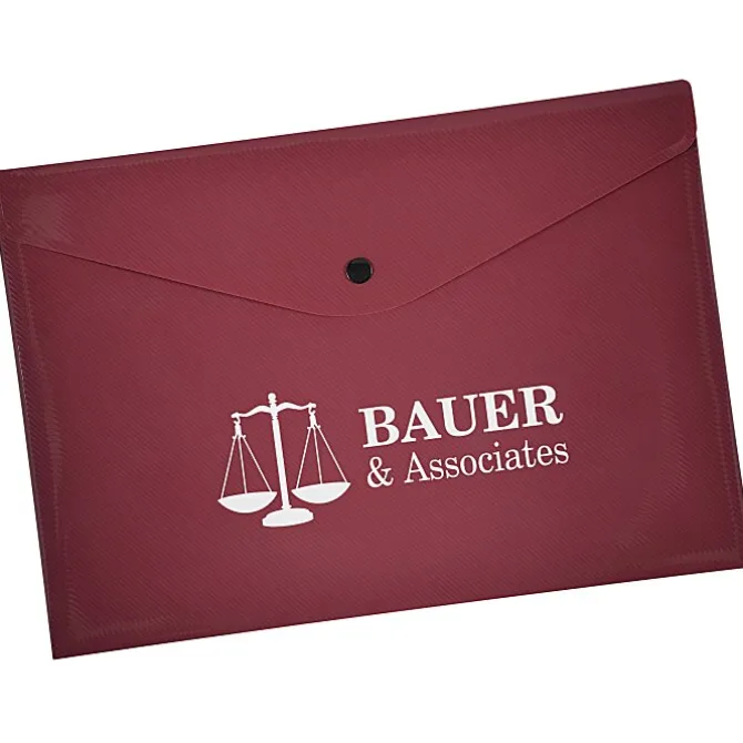 Document Envelope with Snap Closure - Opaque - 9-1/4 inches x 13 inches