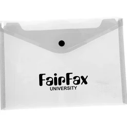 Document Envelope with Snap Closure - Translucent - 7 inches x 9-3/4 inches