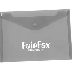 Document Envelope with Snap Closure - Translucent - 7 inches x 9-3/4 inches