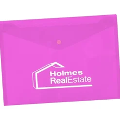 Document Envelope with Snap Closure - 9-1/4 inches x 13 inches - Translucent