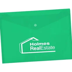 Document Envelope with Snap Closure - 9-1/4 inches x 13 inches - Translucent