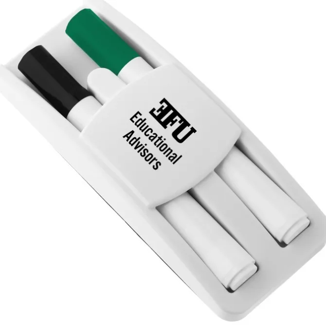Dry Erase Markers & Eraser Set