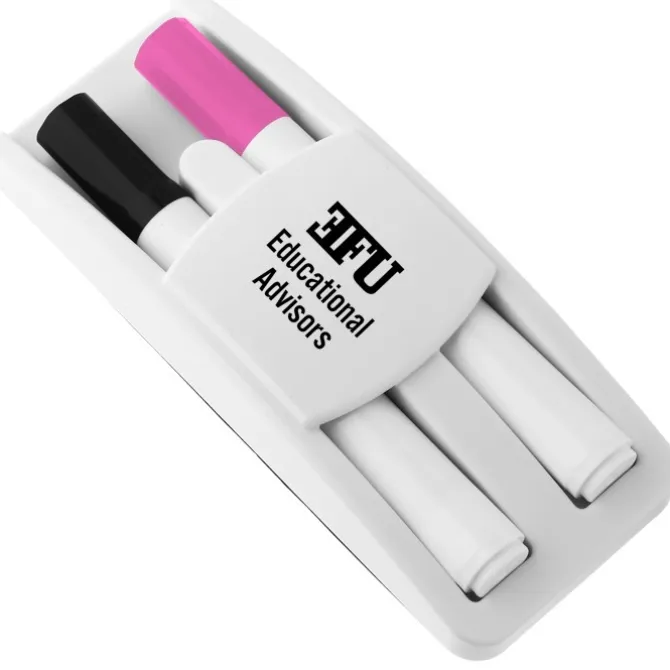 Dry Erase Markers & Eraser Set