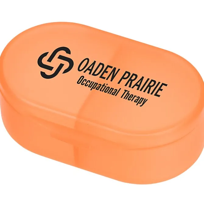 Dual Compartment Pill Box