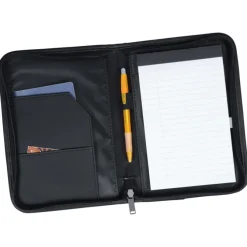 DuraHyde Zippered Jr. Padfolio - Debossed