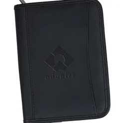 DuraHyde Zippered Jr. Padfolio - Debossed