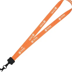 Dye-Sub Lanyard - 3/4 inches - 32 inches - Metal Lobster Claw - Chevron