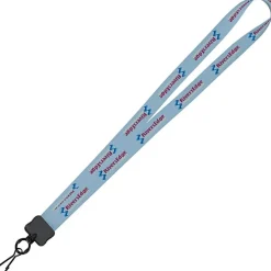 Dye-Sub Lanyard - 3/4 inches - 32 inches - Metal Swivel Snap Hook
