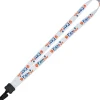 Dye-Sub Lanyard - 3/4 inches - 36 inches - Plastic Bulldog Clip