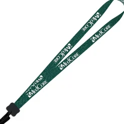 Dye-Sub Lanyard - 3/4 inches - 32 inches - Plastic Bulldog Clip - Damask - 24 hr
